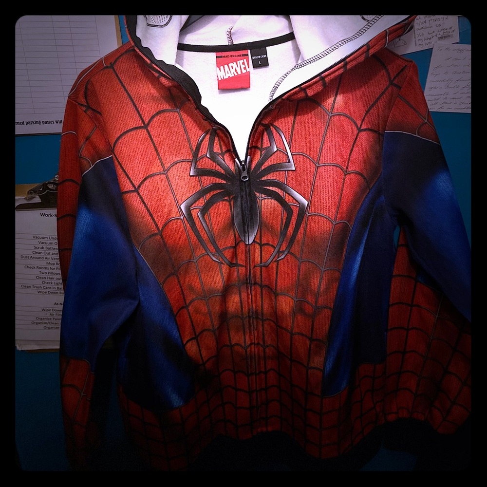 Practically brands new Spider-Man Hoodie!!